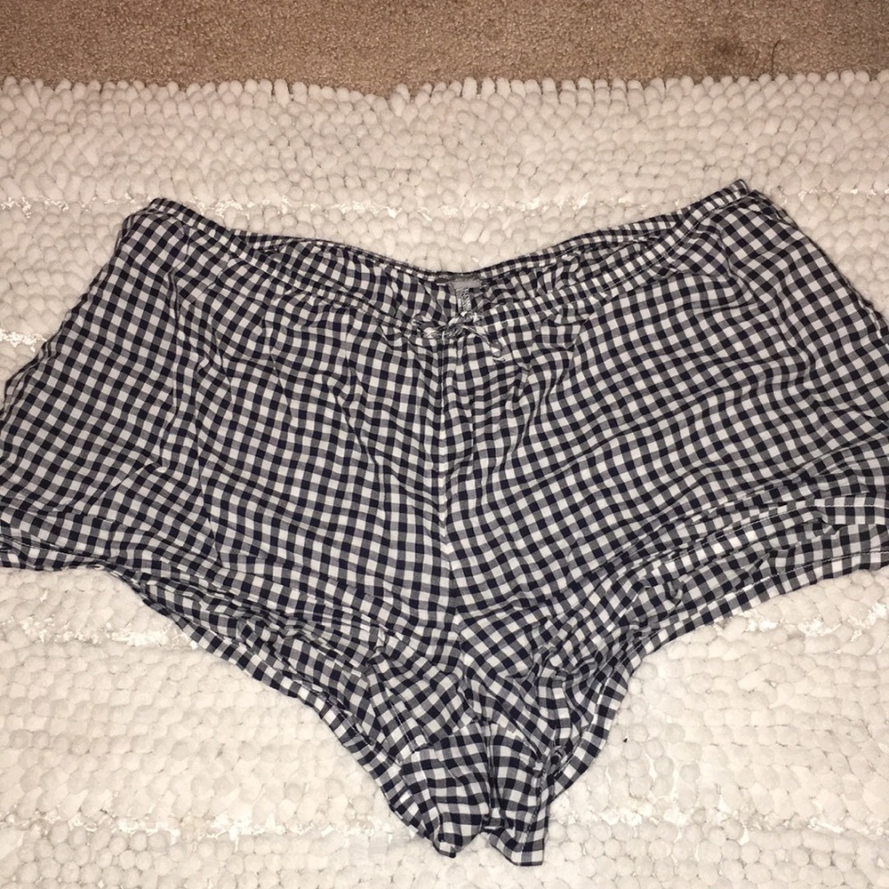 Aerie gingham boxer PJ shorts